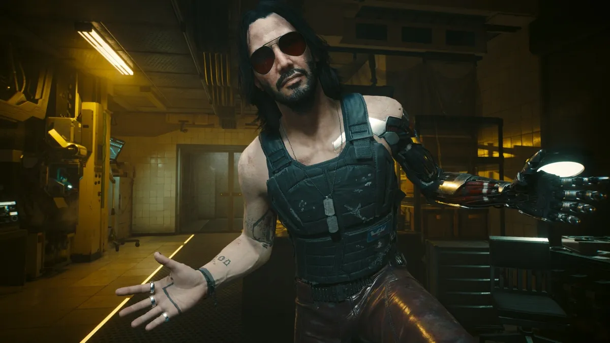 Featured image for Cyberpunk 2077 Update 2.2: New Character Options, Cars, and Keanu's Ride
