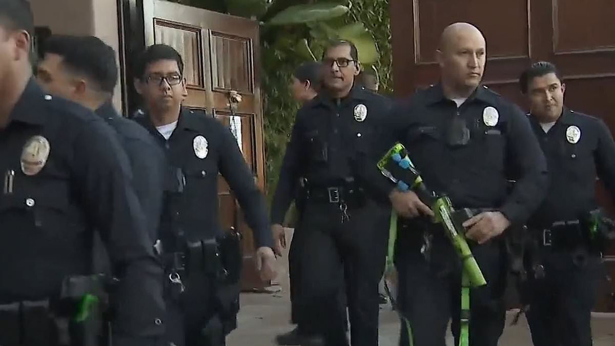 "Squatters' Wild Parties in $4.3 Million Beverly Hills Mansion Prompt Police Raid"