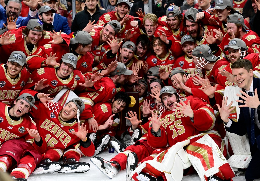 Featured image for "Denver Pioneers Claim 10th NCAA Title, Defeat Boston College in Championship Showdown"