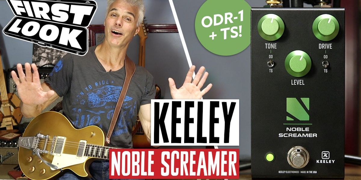 Featured image for Keeley Electronics Unveils the Versatile Noble Screamer: A Fusion of Classic Overdrives