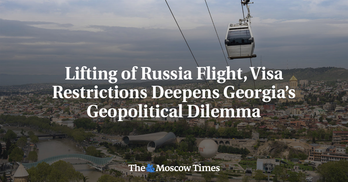 Georgia's Dilemma: Resuming Direct Flights with Russia Amid Criticism and Uncertainty.
