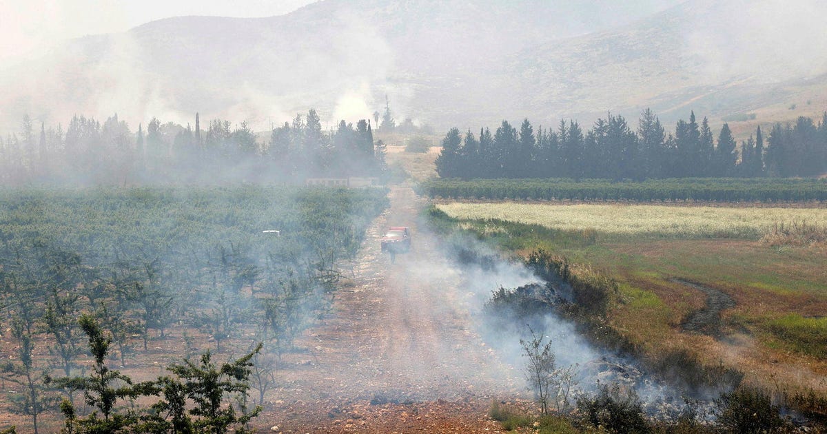 Israeli Air Force Downs Drones, Fires Ignite in Northern Israel