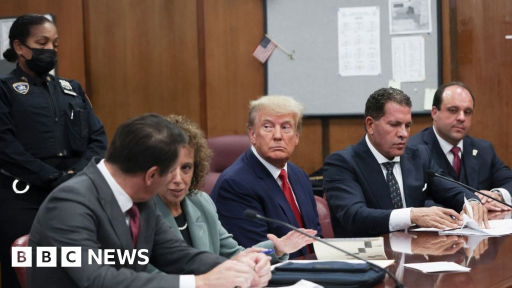 "Trump's High-Stakes Court Appearance: Hush Money Case and State Prosecutions"