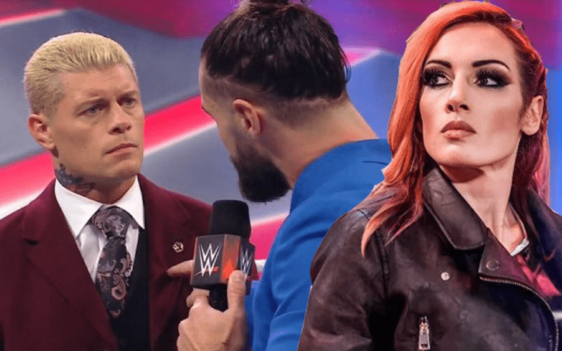 "Cody Rhodes' WrestleMania 40 Opponent Debate: Becky Lynch Favors Seth Rollins"