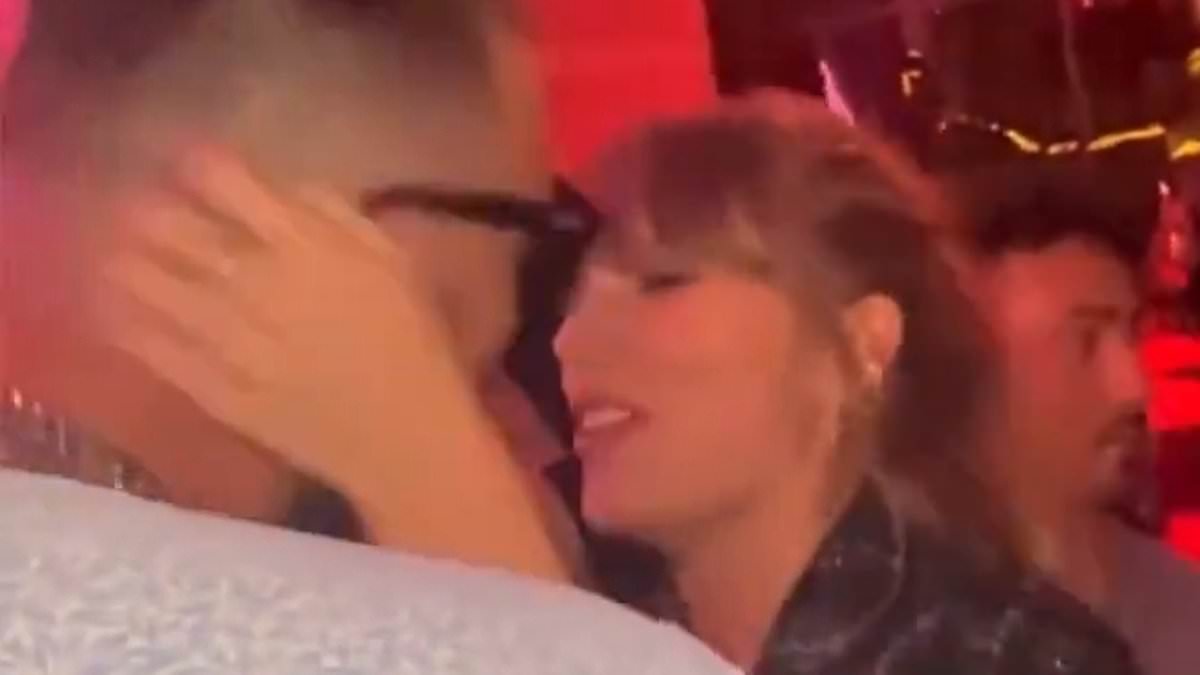 "Taylor Swift and Travis Kelce: Super Bowl Kiss and Afterparty Highlights"