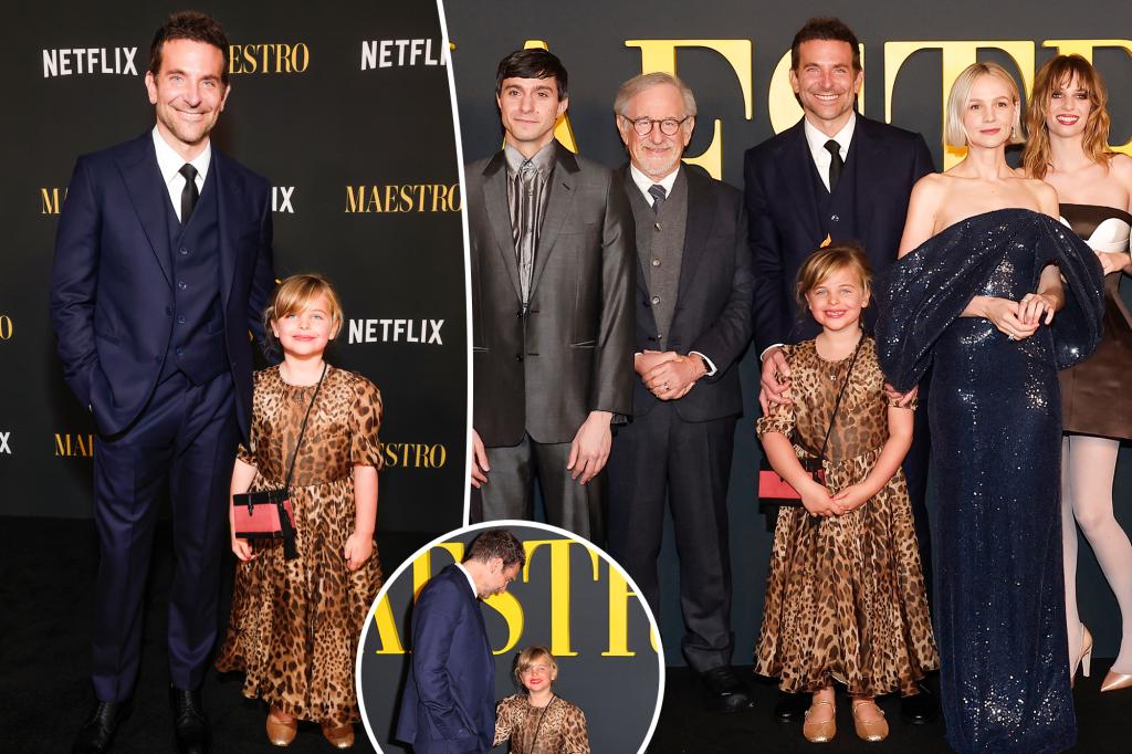 Featured image for Bradley Cooper's Rare Red Carpet Moment with Daughter Lea De Seine