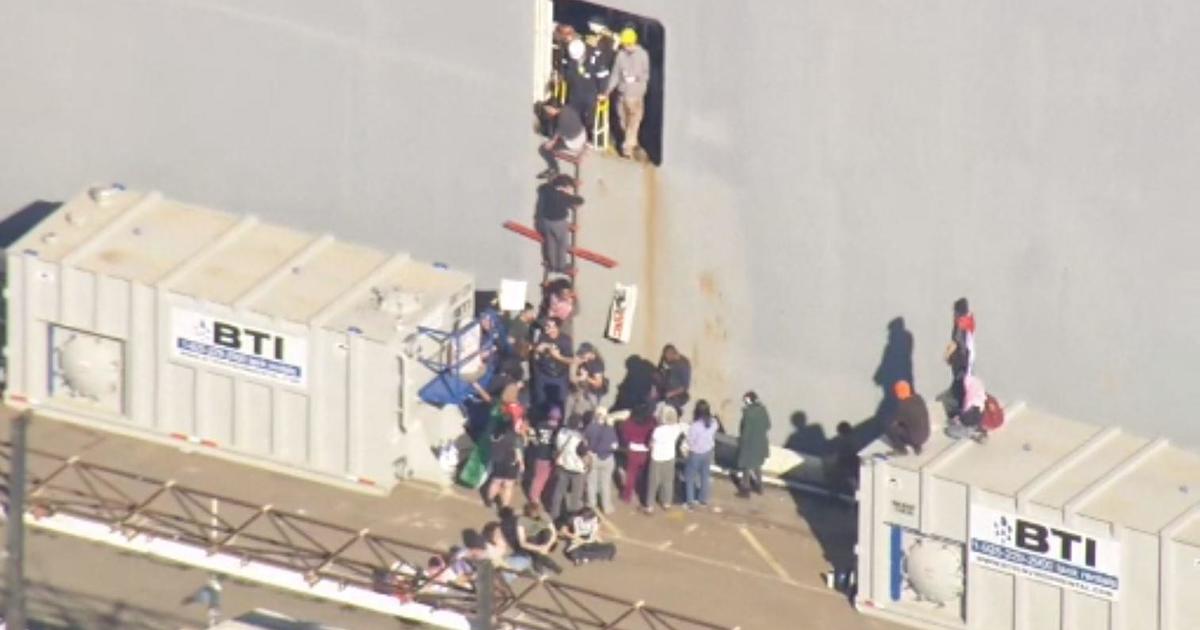 Featured image for Pro-Palestinian Protesters Halt Military Ship to Israel at Port of Oakland