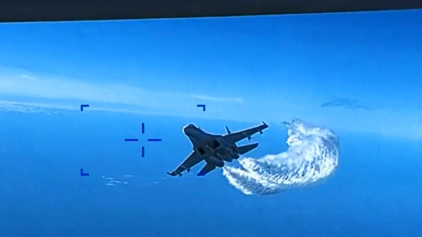 Tensions rise as Russia awards pilots involved in Black Sea drone confrontation.