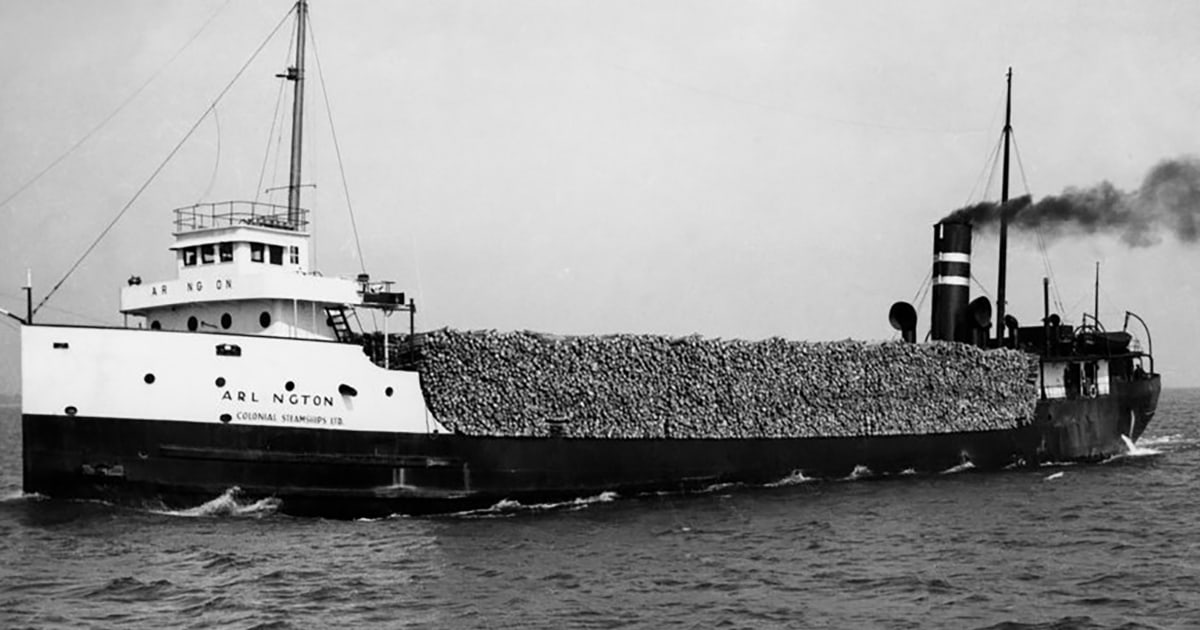 Featured image for "Long-Lost Shipwreck of SS Arlington Found in Lake Superior After 74 Years"