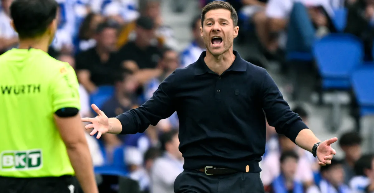 Featured image for Xabi Alonso Calls for Improvement and Reacts to Referee Controversies