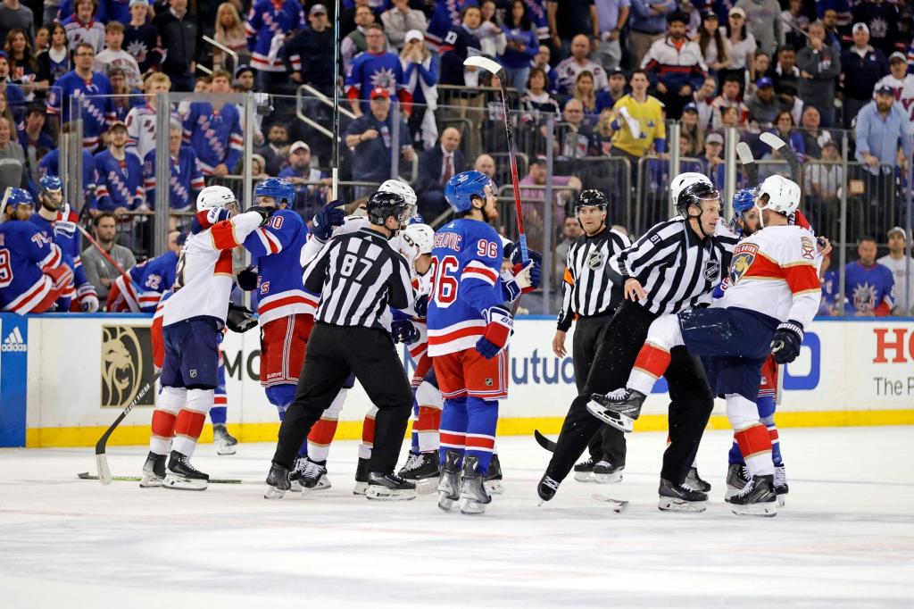 Featured image for Rangers Seek Redemption in Game 2 Against Panthers Tonight