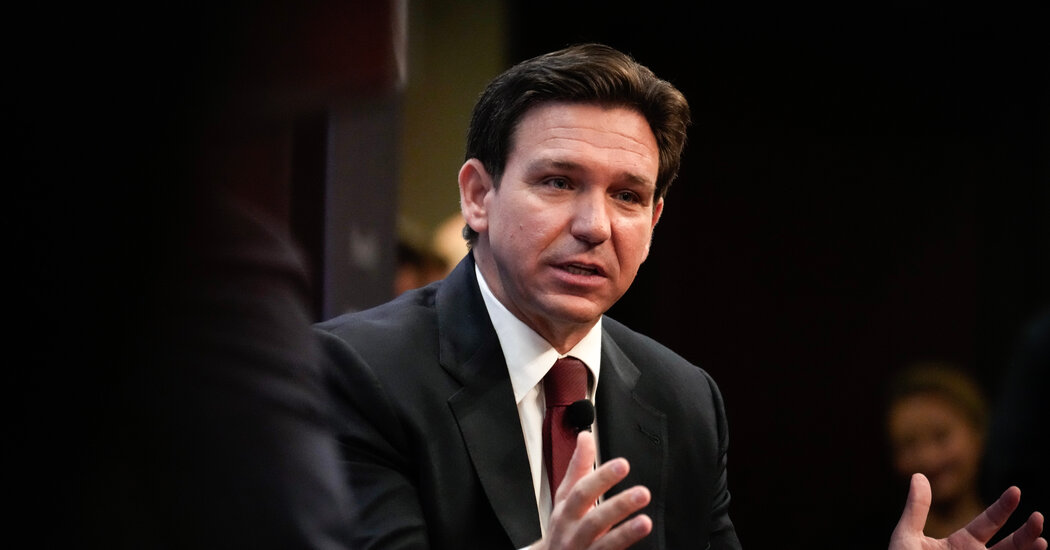 DeSantis Vows to Shift U.S. Foreign Policy to Confront China
