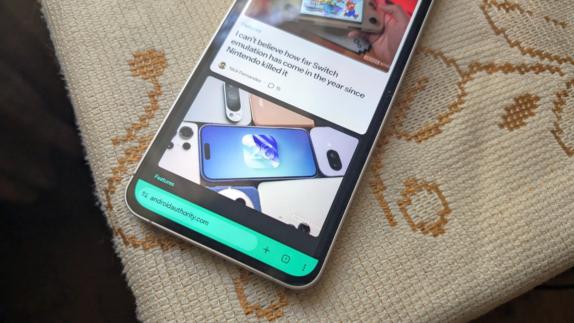 Featured image for Chrome for Android introduces customizable bottom address bar