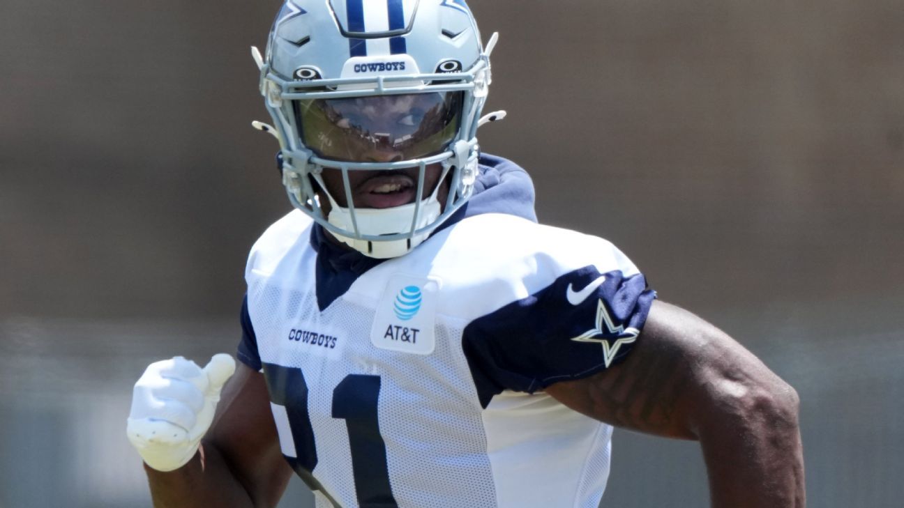 Featured image for Cowboys' Jonathan Mingo to miss 4-6 weeks with PCL sprain