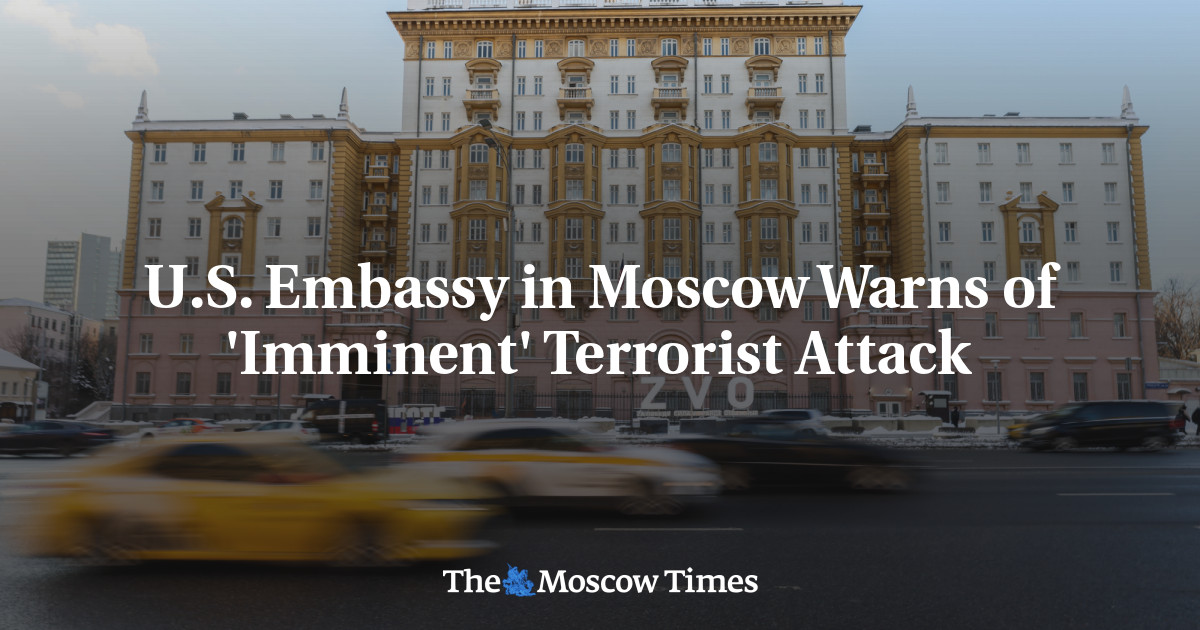 Featured image for "U.S. Embassy Issues Terror Warning for Moscow Amid Imminent Attack Threat"