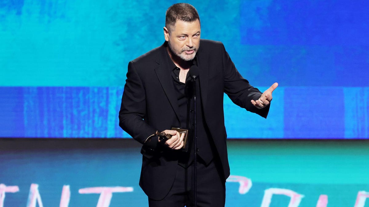 Featured image for "Nick Offerman Confronts Homophobic Backlash to 'The Last of Us' Role"