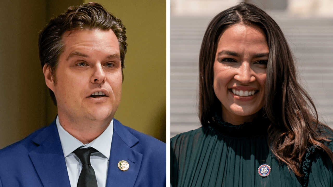 Gaetz and AOC team up for bipartisan bill to ban lawmakers from trading stocks