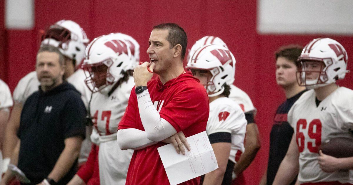 Key Takeaways from Wisconsin's Efficient Spring Football Practices with Luke Fickell.