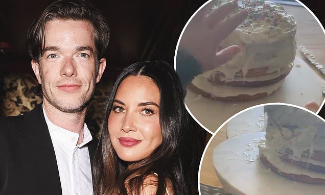 Featured image for Olivia Munn's Son Malcolm Ruins John Mulaney's Birthday Cake