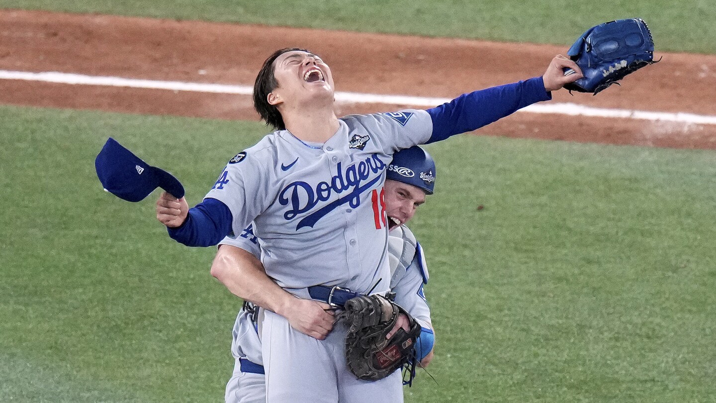 Featured image for Yamamoto's Heroics Lead Dodgers to Back-to-Back World Series Titles