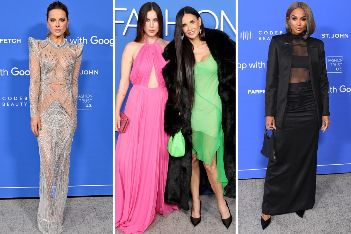 Featured image for Celebrities dazzle on Fashion Trust US Awards red carpet.