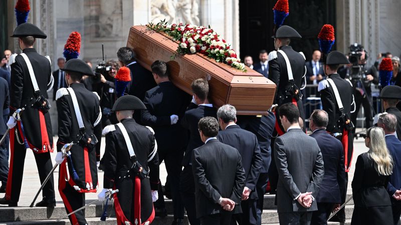 Featured image for Berlusconi's State Funeral Draws Crowds and Controversy