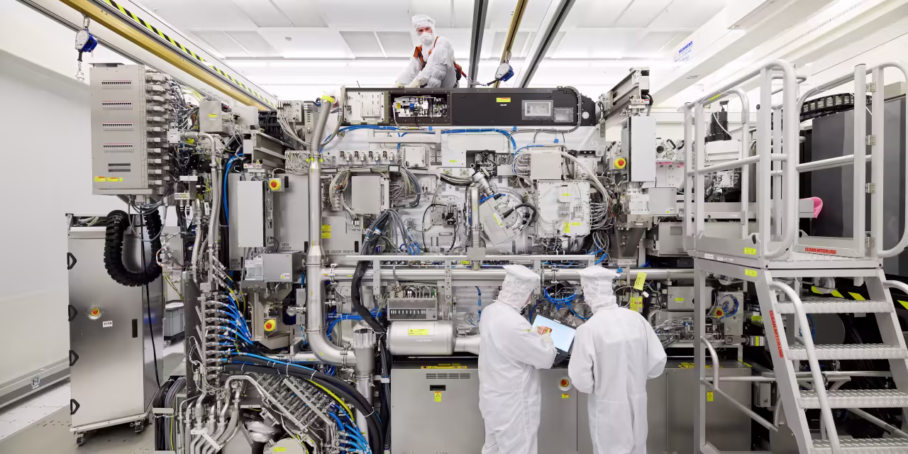 Featured image for ASML's Earnings Beat Expectations, But Chip Market Concerns Weigh on Stock.
