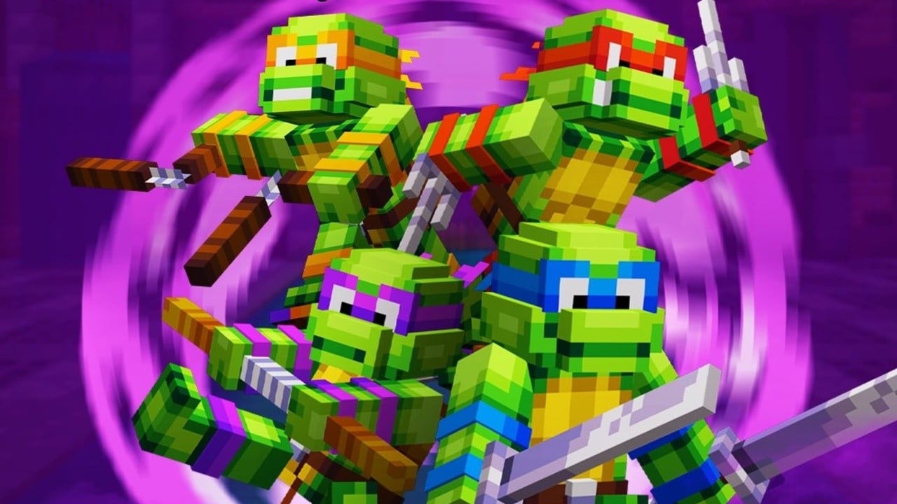 Minecraft Unleashes Radical Teenage Mutant Ninja Turtles DLC
