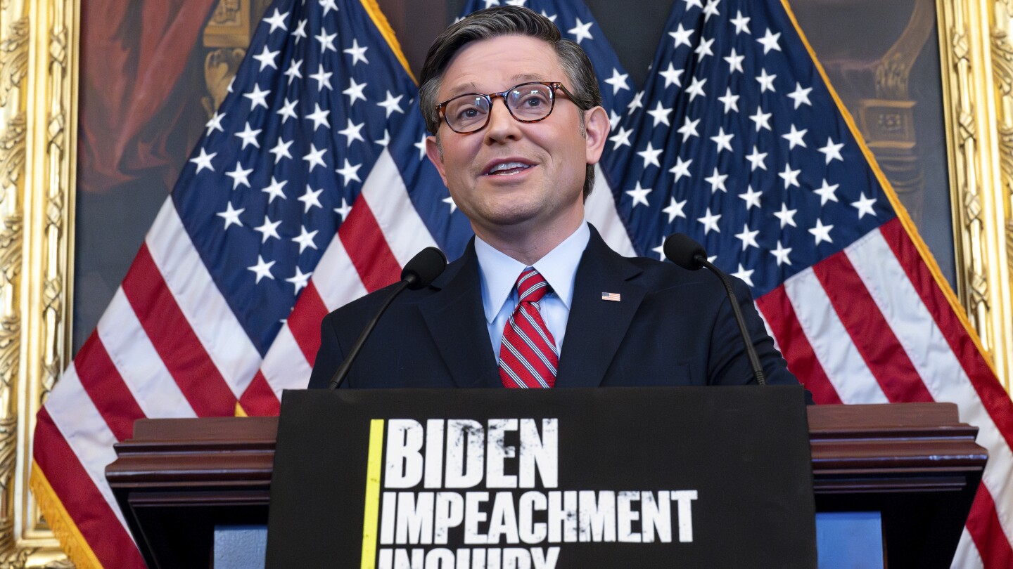 Featured image for Republicans Unite Behind Biden Impeachment Inquiry as Speaker Johnson Outlines GOP Investigation