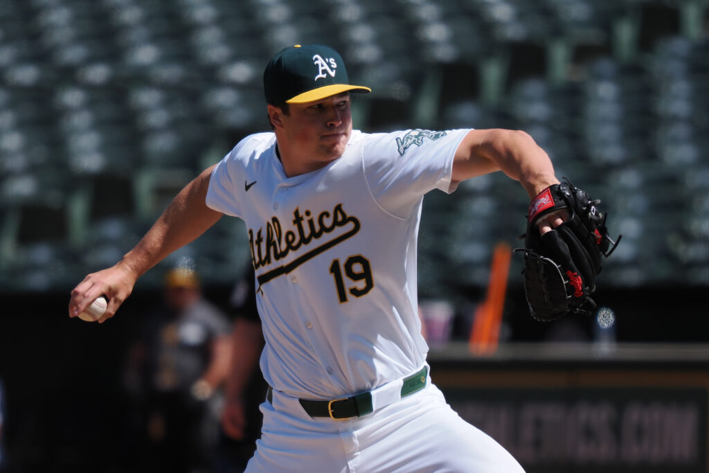 Featured image for MLB Trade Rumors: Padres, Mets, Yankees Eye A's Closer Mason Miller
