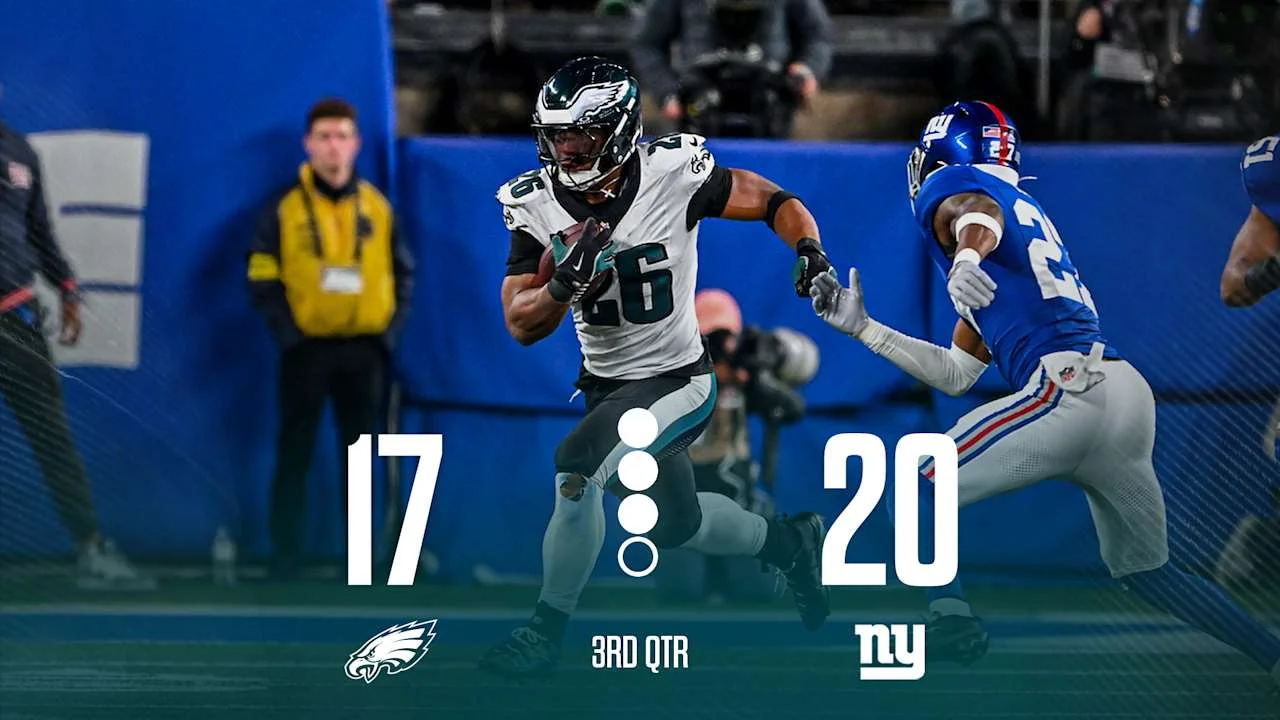 Eagles Edge Giants in Thursday Night Football Thriller