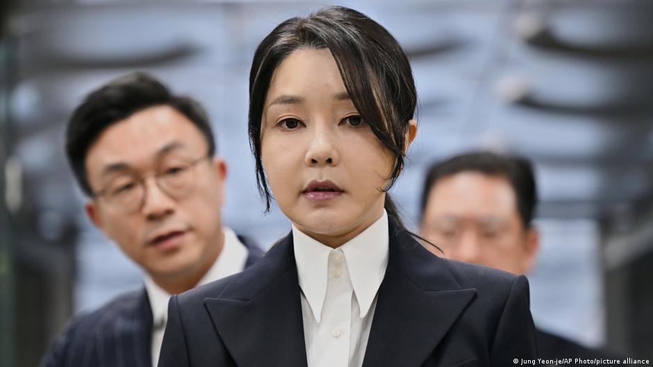 Featured image for South Korea's ex-first lady Kim Keon Hee indicted for bribery and corruption
