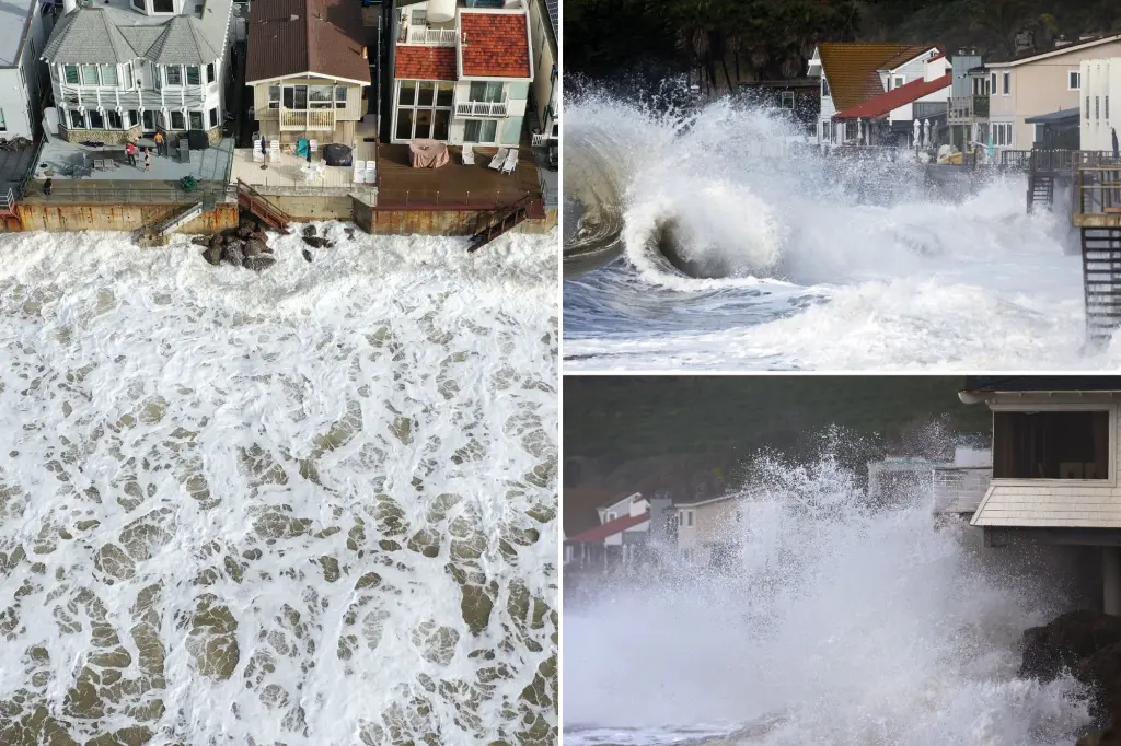 Featured image for "Massive Waves and Coastal Flooding Batter California Beaches"