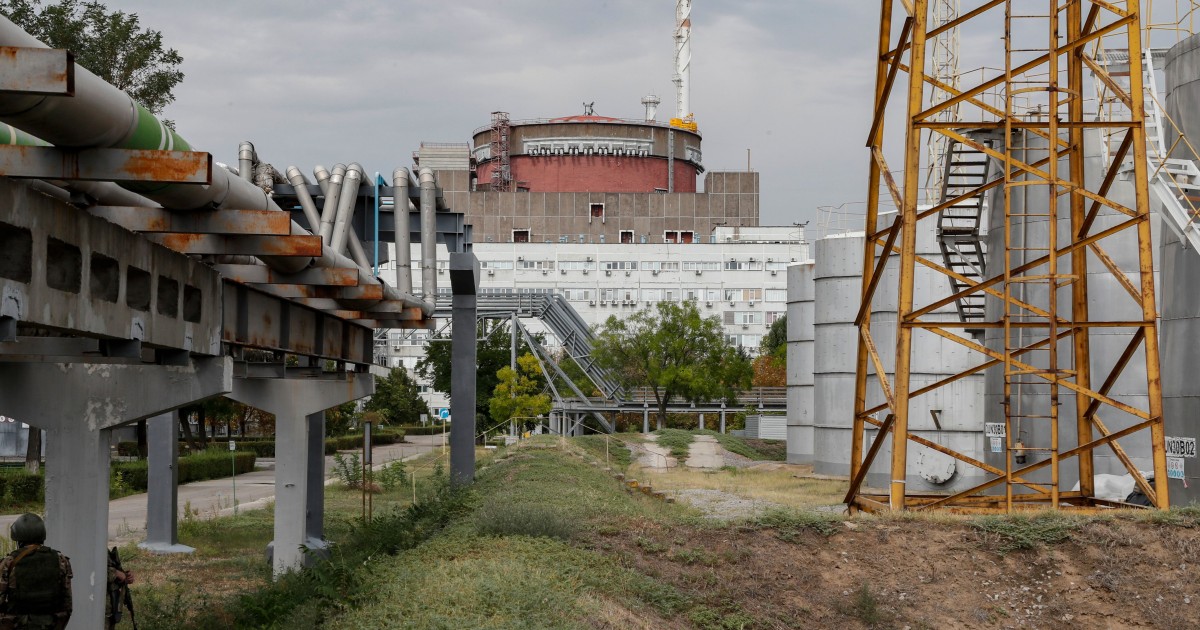 Ukraine's largest nuclear plant shuts down last reactor amid flood recovery and fighting.
