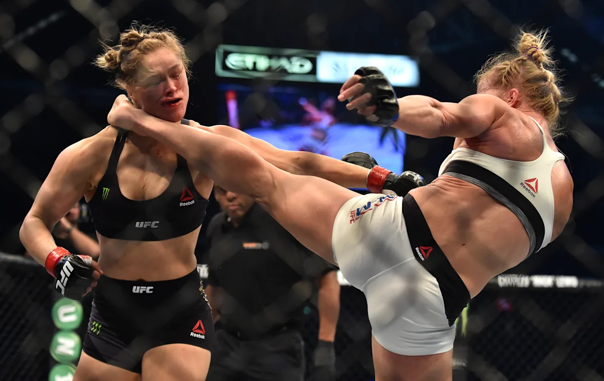 Featured image for Dana White criticizes Holm's team for rejecting Rousey rematch offer