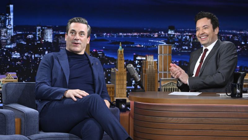 Featured image for Jon Hamm and Jimmy Fallon Hilariously Recreate Creed's Iconic Music Video