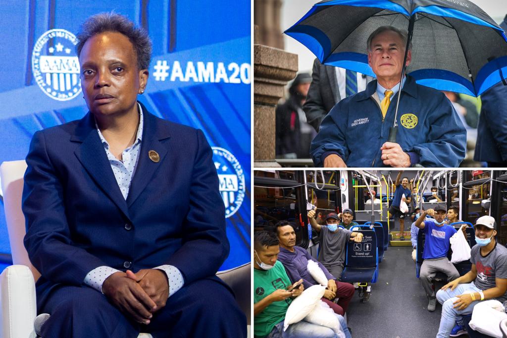 Chicago Mayor Urges Texas Governor to Halt 'Dangerous and Inhumane' Migrant Busing
