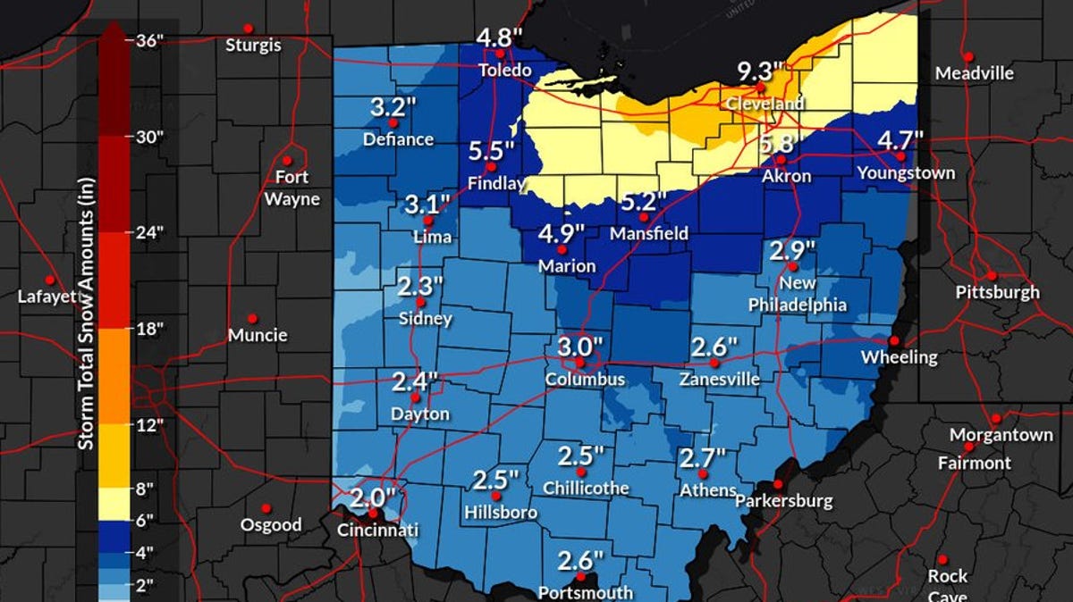 "Arctic Blast: West Virginia Braces for Up to 9 Inches of Snow and Bone-Chilling Temperatures"