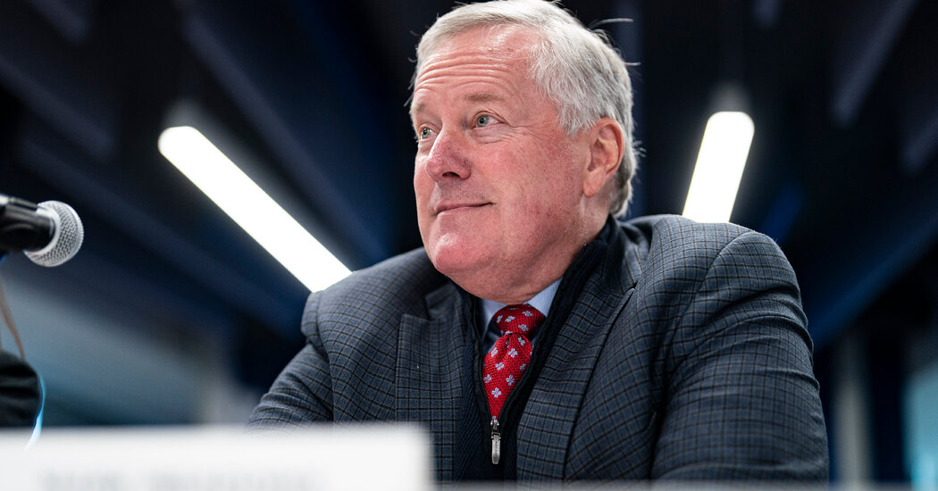 Former White House Chief of Staff Mark Meadows Testifies in Trump Investigation