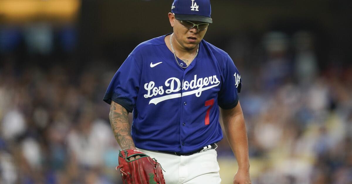 Featured image for "Former Dodgers Pitcher Julio Urías Faces Five Misdemeanor Charges in 2023 Arrest"