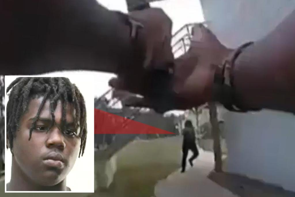13-year-old probationer shoots police officer during gunfight in Florida.