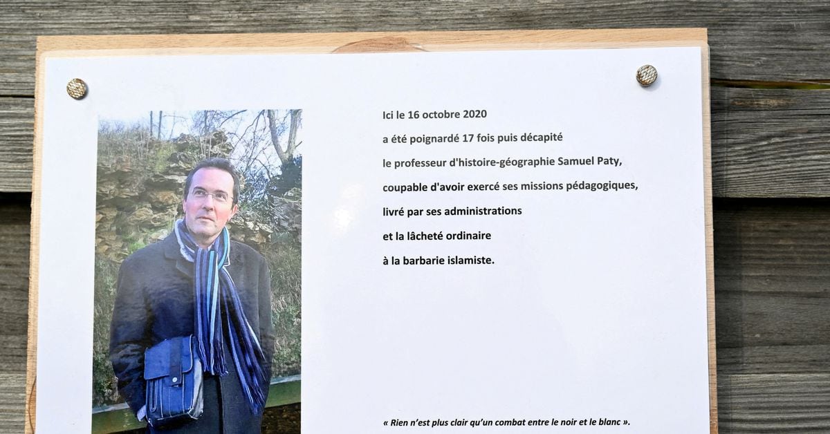 French Court Convicts Six Teenagers for Beheading Teacher Samuel Paty