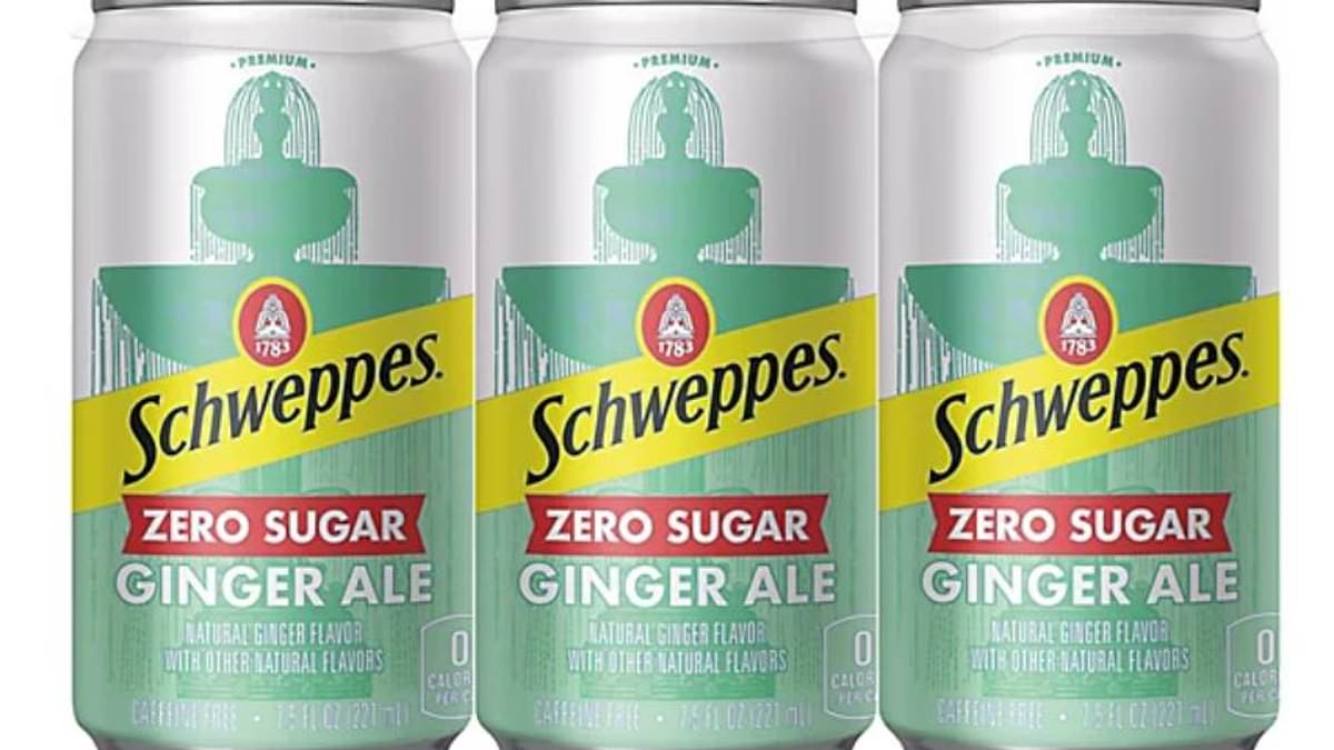 Featured image for PepsiCo Recalls 'Zero Sugar' Schweppes Ginger Ale for Containing Full Sugar