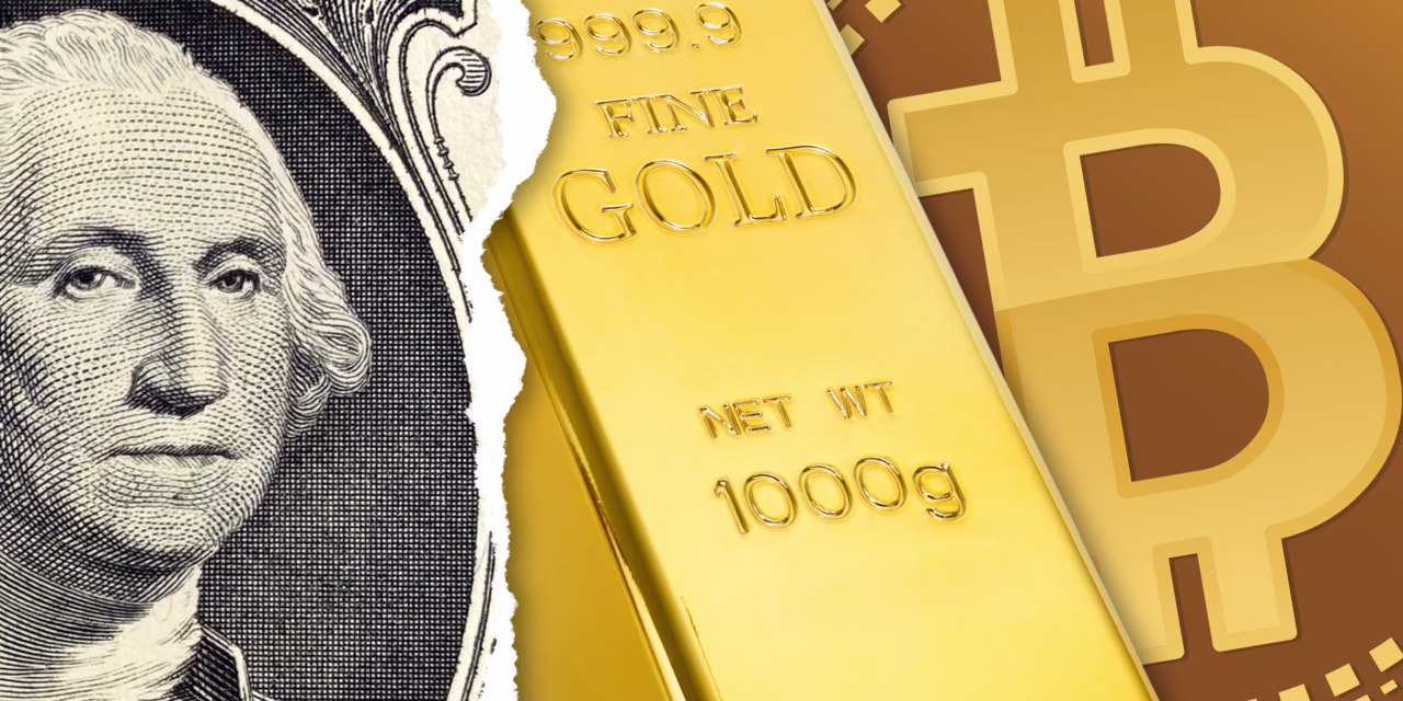 Featured image for Investors Flock to Gold and Bitcoin Amid Dollar Weakness and Fiat Fears
