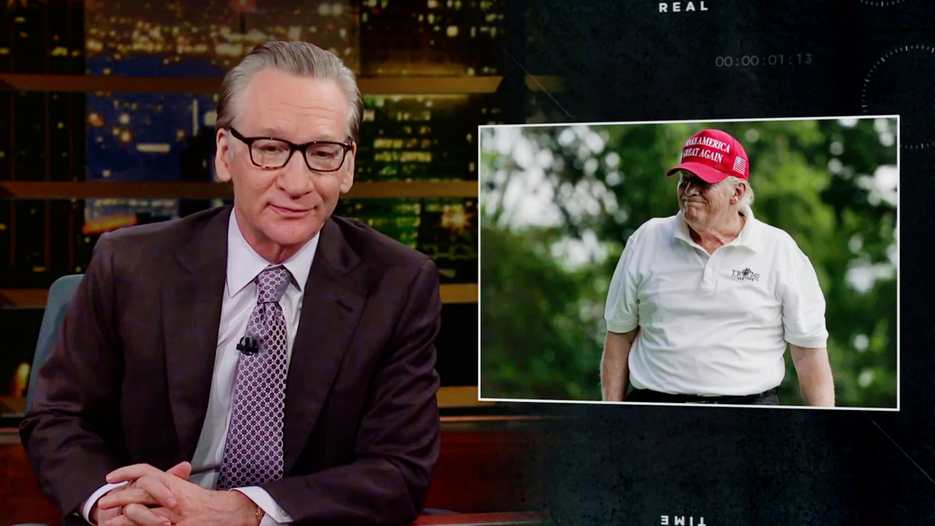 Bill Maher's Thanksgiving: No Opinions, Just Fighting