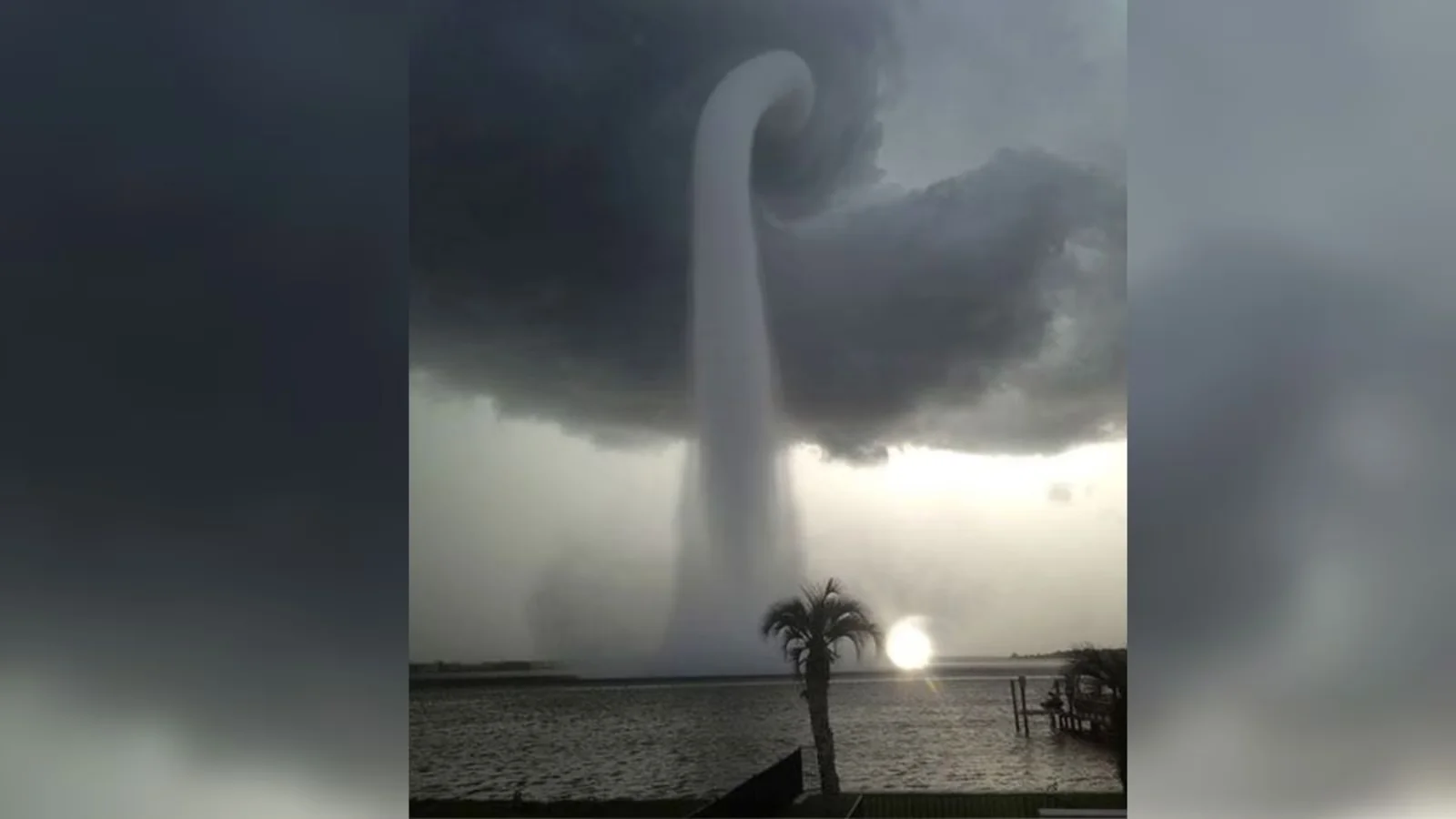 "NASA captures stunning image of chilling water tornado in space"