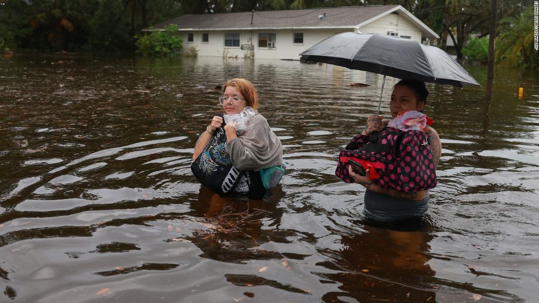 "Hurricane Idalia: Devastating Impact and Evacuations Along the East Coast"
