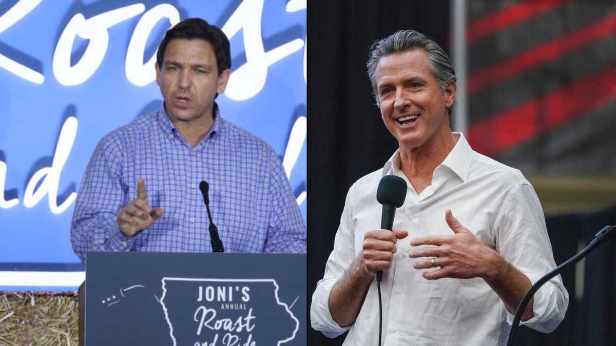 "Florida Governor Ron DeSantis Accepts Challenge to Debate California Governor Gavin Newsom"