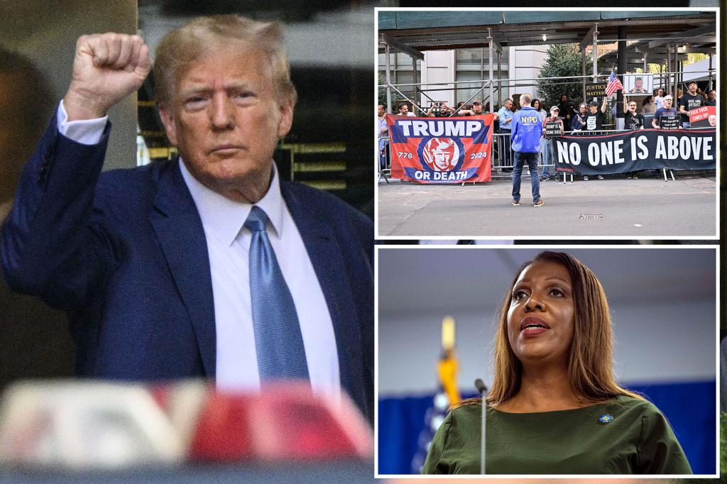 Trump Deposed in NY AG's Civil Lawsuit.