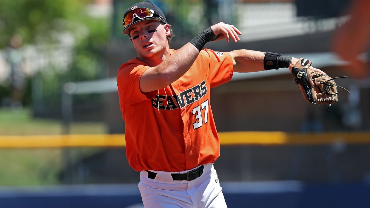 Guardians Select Oregon State's Bazzana as Top Pick